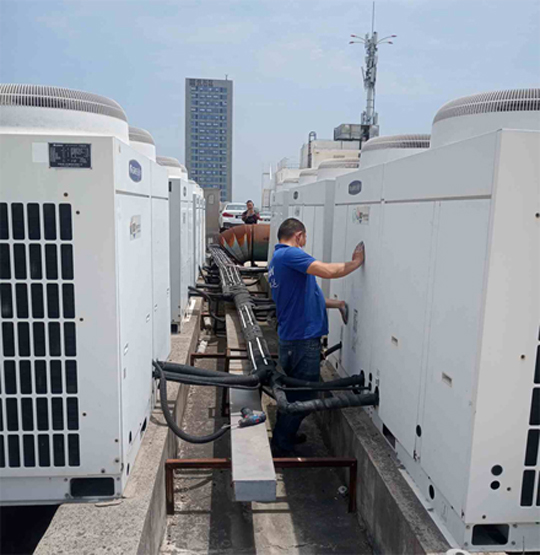 张北中央空调制热和不制冷系统维修方法